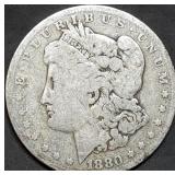 1880 Morgan Silver Dollar