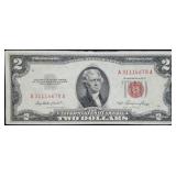 1953 $2 Red Seal Legal Tender High Grade Note