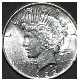 1922 Peace Silver Dollar Gem BU