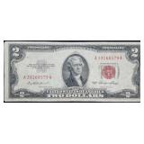 1953 $2 Red Seal Legal Tender High Grade Note