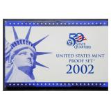 2002 US Mint Proof Set MIB