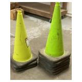 9 - 28" Pylon Safety Cones