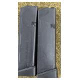 2 - Glock .40 Cal 15 rnd Magazines