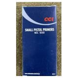 1000 CCI Small Pistol Primers
