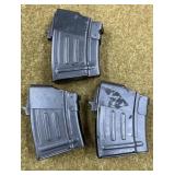 3 - Steel AK-47 10 rnd Magazines
