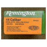 100ct Remington .44 Cal HP Bullets