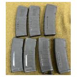 7 - AR-15 Poly 30 rnd Magazines