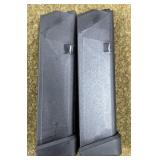 2 - Glock .40 Cal 15 rnd Magazines