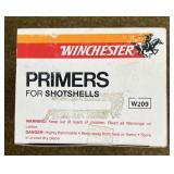 1000 Winchester W209 Shotshell Primers