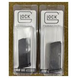 2 - Glock 26 9mm 10 rnd Magazines