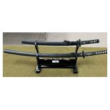 2pc Decorative Samurai Swords