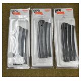 3 - Pro Mag Ruger Mini-14 30 rnd Mags