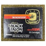 20 rnds Winchester BT 9mm Ammo