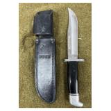 Buck 119 X Knife & Leather Sheath