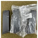 3 - Glock 22 .40 S&W 15 rnd Magazines