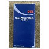 1000 CCI Small Pistol Primers