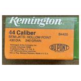 100ct Remington .44 Cal HP Bullets