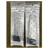 2 - Chip McCormick .45 ACP Magazines