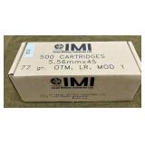 500 rnds IMI 5.56 Ammo