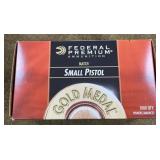 1000 Federal Small Pistol Match Primers