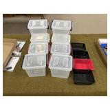 8 - Small Storage Containers w/ Lids