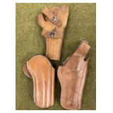 3 - Leather Pistol Holsters