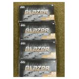 200 rnds CCI Blazer 9mm Ammo