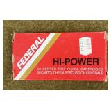 50 rnd Federal 9mm HP Ammo