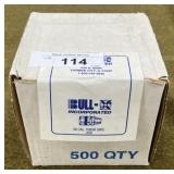 500ct Bull-X .38 Cal 158 gr SWC Bullets