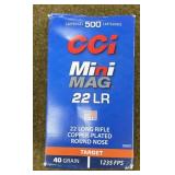 500 rnds CCI Mini Mag .22LR Ammo