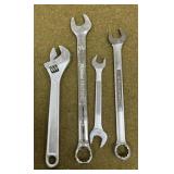 Large Wrenches inc/ Adjustable