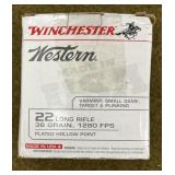 525 rnds Winchester .22LR HP Ammo