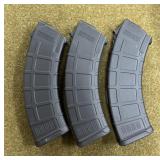 3 - Pmag AK 30 rnd Magazines