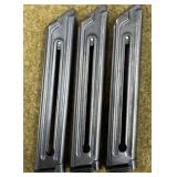 3 - Ruger MKII .22LR 10 rnd Magazines