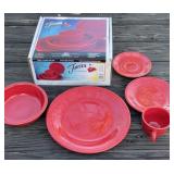 Fiesta Scarlet Dinnerware Set