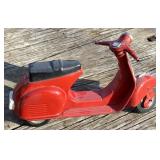 Vespa Tin Litho Scooter