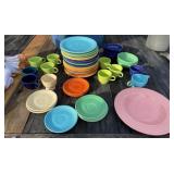 Large Lot of Fiesta Dishes