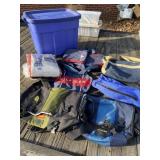 Travel Bags and Snuggle Blanket