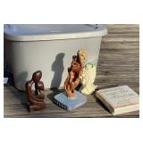 Figurines in Tote with Lid