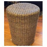 Wicker Side Table