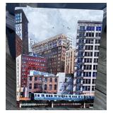 Infused Aluminum Cityscape