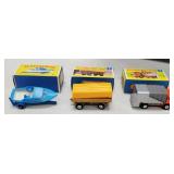 3 Matchbox Cars