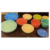 Lot of Fiesta Dishes