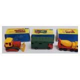 3 Matchbox Cars