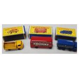 3 Matchbox Cars