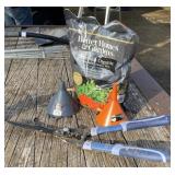 Potting Mix, Shears, Funnel