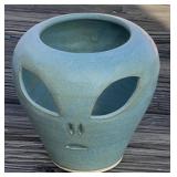 Alien Head Vase