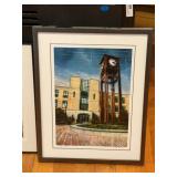 Architectural Print of Clock