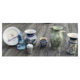 Art Pottery and Pitchers