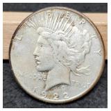 1922-S Peace Dollar